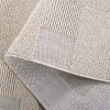 Milos MLO108 Power Loomed Indoor/Outdoor Area Rug - Beige - 4'x6'- Safavieh - 3 of 4