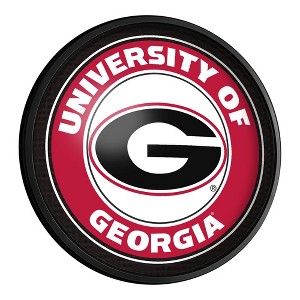 College Round Slimline Lighted Wall Sign - 1 of 1