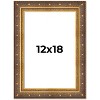 PosterPalooza | Museum Gold Picture Frame - UV Acrylic, Foam Board Backing, Hanging Hardware - 2 of 4