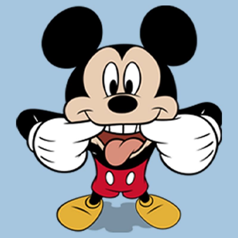 Boy's Disney Mickey Mouse Tongue Out T-Shirt, 2 of 5