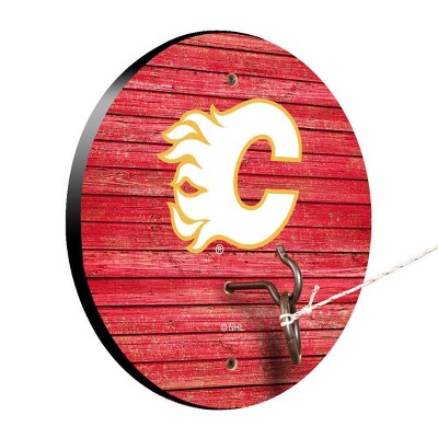 NHL Calgary Flames Hook & Ring Game Set