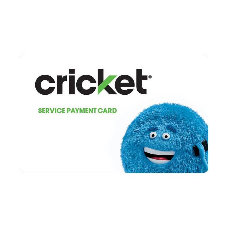 $10 Cricket Wireless Prepaid Refill Card (Email Delivery)