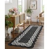 Modern Machine Washable Area Rug for Living Room Bedroom Rug Non Slip Non Shedding Low Pile Indoor Carpet Foldable Soft Floor Rugs for Kitchen Office - 3 of 4