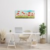 Stupell Industries Bright Red Poppies Meadow, 40" x 17" - 2 of 4