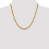 Black Bow Jewelry 4.25mm 14K Yellow Gold Solid Miami Cuban (Curb) Chain Necklace - 2 of 4