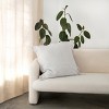 100% French Linen Flanged Euro Sham 26" x 26" | BOKSER HOME - 2 of 4