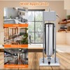 Sausage Maker, Manual 15LBS/7L Sausage Stuffer - Stainless Steel Heavy Duty Machine with 5 Tubes for Home & Commercial Use - 2 of 4