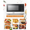 Commercial Chef 1.3 Cu. Ft. Countertop Microwave Oven, Touch Controls with Digital Display, 1000W, 12.4 Turntable, Push Button Door - 2 of 4