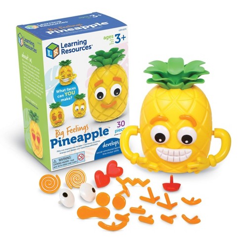 Learning Resources Big Feelings Nesting Fruit Friends, 9 Pieces, Ages 18+  Months, Social Emotional Learning Toys, Sensory Toys, Speech Therapy