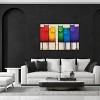 Rainbow Cats by Daniel Patrick Kessler Unframed Wall Canvas - iCanvas - 3 of 3