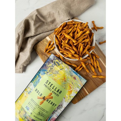 Stellar Snacks Bold & Herby Pretzel Braid - 12oz