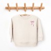 The Juniper Shop Embroidered Thin Bow Toddler Graphic Sweatshirt - 2 of 3