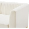 Meridian Furniture,Alina Velvet Armless Chair - 3 of 4