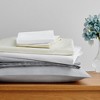 Grey Sateen Twin-XL 3pc Sheet Set - Levtex Home - image 4 of 4