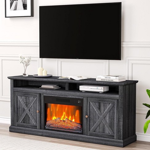 Target electric fireplace tv stand clearance