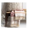 Mark & Day Eichkogl 50"W x 60"L Texture Rose Throw Blankets - 2 of 4