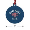 Saint Mary's College Gaels Logo Aluminum Holiday Christmas Tree Ornament - 3 of 4