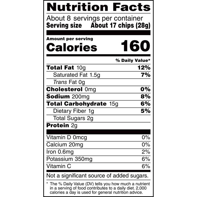 Lay's Sour Cream & Onion Flavored Potato Chips - 7.75oz, 5 of 7