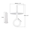 Unique Bargains Iron Wall-Mounted Screw-in Ceiling Hooks for Hanging Chandelier Plant - 2 of 4