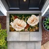 Stupell Industries Vintage Midnight Garden Blooms Printed Outdoor Door Mat, design by Nicole Tamarin, 18"x30" - 4 of 4