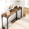 Behind Couch Table, Rustic Console Table, 39.4" Sofa Table - 4 of 4