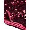 INSPIRE CHIC Women's Club Party Velvet Spaghetti Strap Crop Sequined Cami Top - 4 of 4