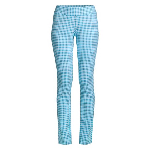 Women's High-rise Regular Fit Tapered Ankle Knit Pants - A New Day™ Brown  Houndstooth 4x : Target