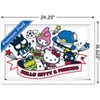 Trends International Hello Kitty and Friends: 21 Sports - Group Framed Wall Poster Prints - 3 of 4