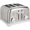 Cuisinart CPT-180W 4-Slice Metal Toaster, White/Stainless Steel (Refurbished) - 3 of 4