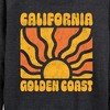 Women's - Instant Message - California Golden Coast Lightweight French Terry Wide Neck Long Sleeve Graphic Shirt - 2 of 4