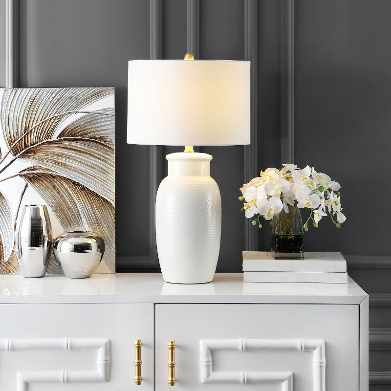 Norsi Table Lamp - Ivory - Safavieh., 5 of 6