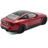 2023 BMW M4 Competition (G82) Imola Red with Black Top 1/43 Diecast Model Car by Solido - 4 of 4