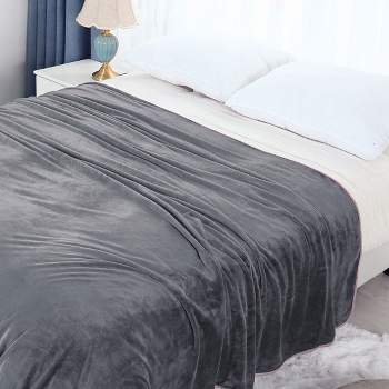 All Season Lightweight Thermal Fleece Bed Blankets - PiccoCasa