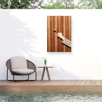 Trademark Fine Art - 1x Studio III Heres To Now 01 Matted Framed Art