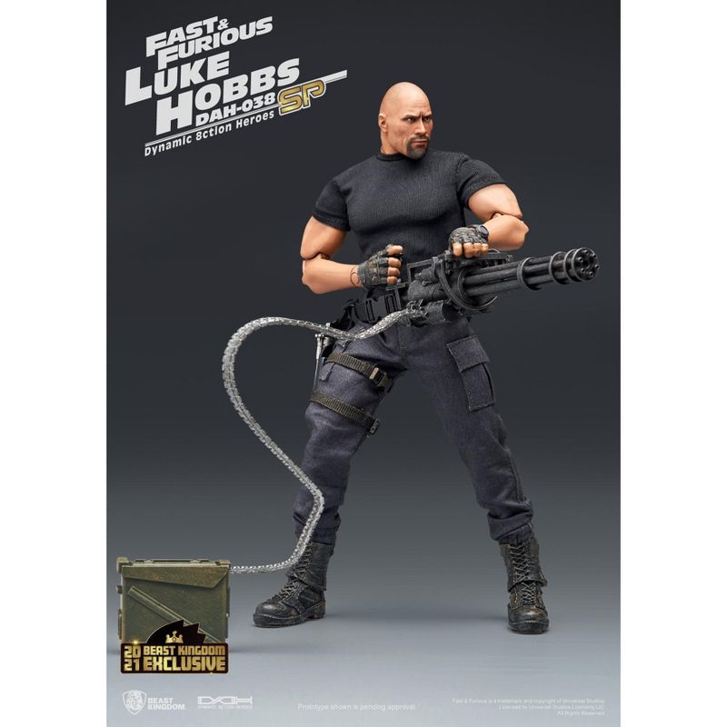 Universal Fast and Furious Luke Hobbs Limited Edition (Dynamic 8ction Hero), 2 of 6