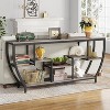 Hommoo 70.9 Inch Long Sofa Table with Shelves - 4 of 4