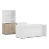 10500 Series Storage Cabinet with Doors, Two Shelves, 36" x 20" x 29.5", Kingswood Walnut - 2 of 4