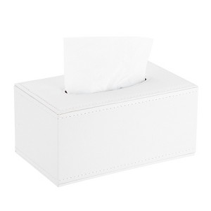 Unique Bargains Magnetic Bottom Tissue Box Cover 1Pc - 1 of 4