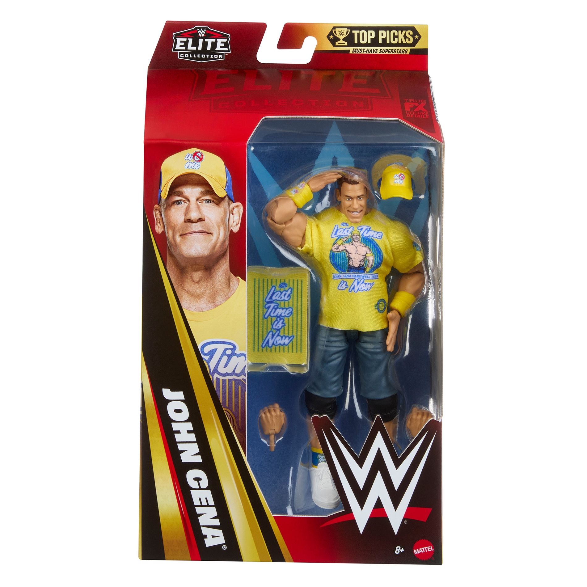 WWE Elite Top Picks 2027 Yellow John Cena Action Figure