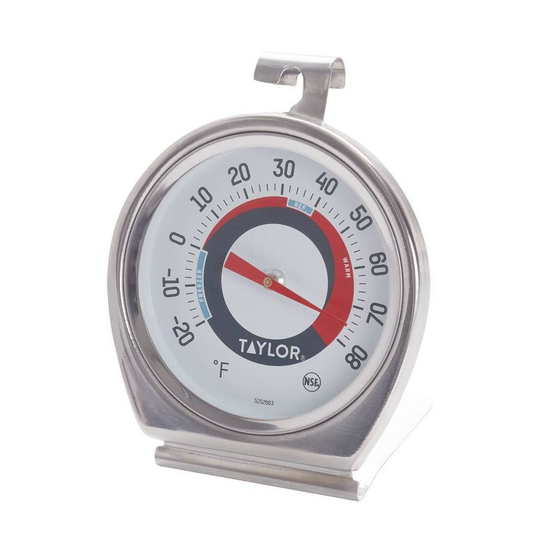 Taylor Refrigerator and Freezer Analog Dial Thermometer, 1 of 6