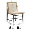 Best Master Furniture,Bristol Mid-Century Dining Chair, Set of 2, Kepler Driftwood - 4 of 4
