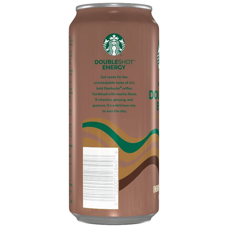 Starbucks Doubleshot Energy Mocha Fortified Energy Coffee Drink - 15 fl oz Can, 3 of 9