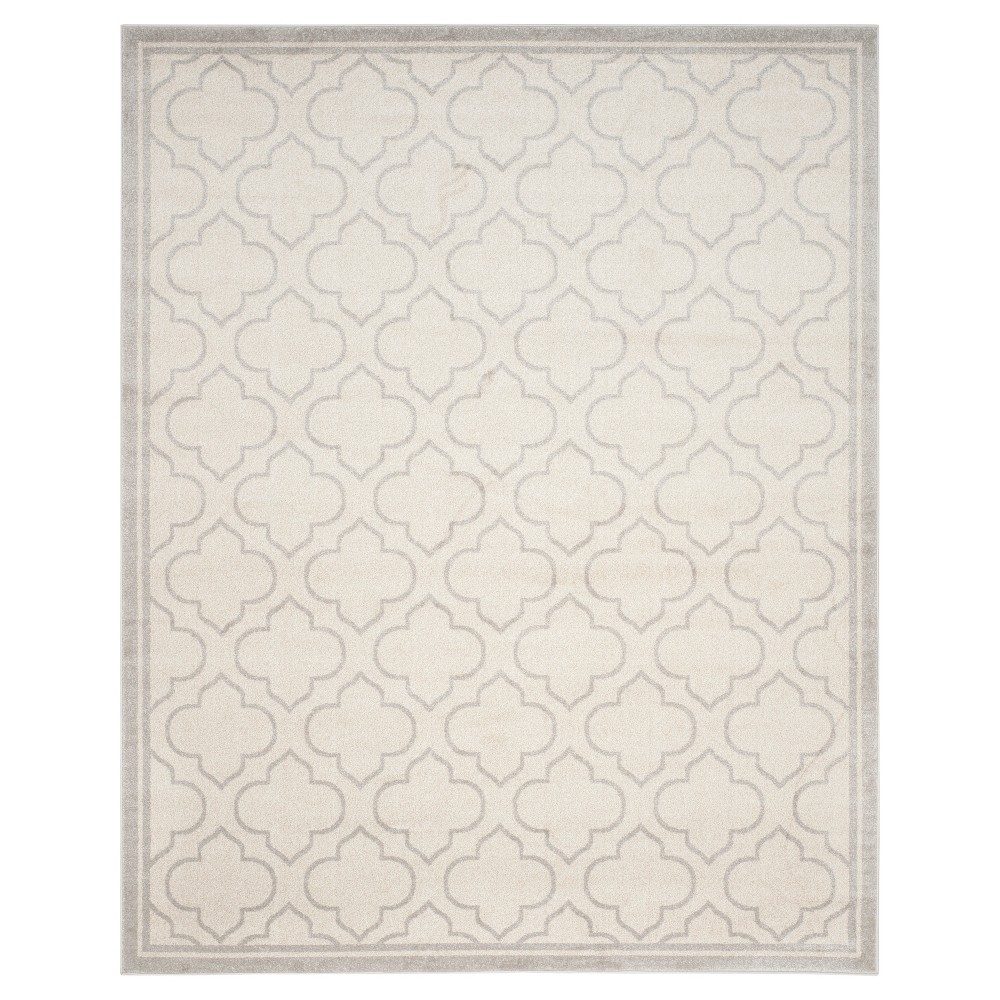 8'x10' Coco Loomed Rug Ivory/Light Gray - Safavieh