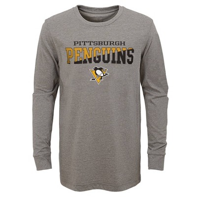 Nhl Pittsburgh Penguins Boys' Rink Rat Long Sleeve T-shirt - Xl : Target