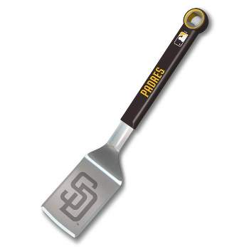 MLB San Diego Padres Stainless Steel BBQ Spatula with Bottle Opener