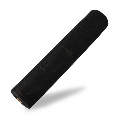 DeWitt P4 Pro 5 5-Ounce 4 x 250 Feet Commercial and Home Garden Landscape Weed Block Barrier Heavy-Duty Woven Ground Cover Fabric, Black