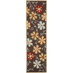 Blossom BLM784 Hand Hooked Indoor Rugs - Safavieh - 1 of 4