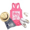 Simply Sage Market Women's Sun Salt Sand Graphic Racerback Tank - 3 of 3