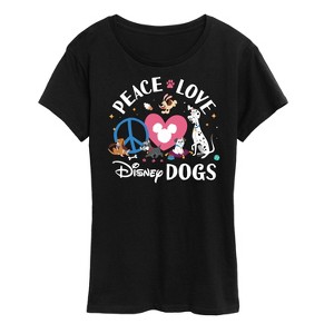 Women's - Disney - Cats & Dogs Short Sleeve Graphic T-Shirt - 1 of 4