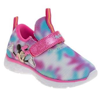 Disney Minnie Mouse Toddler Girls' Light Up Sneakers